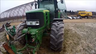 John Deere 6630 Premium Cold Start [upl. by Neufer]