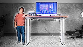 I Own 6 Standing Desks This One is BY FAR THE BEST  Deskhaus Apex Pro Review [upl. by Grata792]