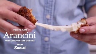 How to Make Arancini  Sunset [upl. by Enaelem]