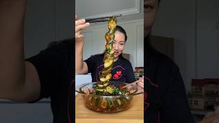 CUCUMBER KIMCHI SPIRAL … kriuk2 enak bangetttt [upl. by Convery550]