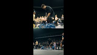 Huge 325lb Barbell Complex For Kristof Horvath — CrossFit Semifinals [upl. by Alehc]