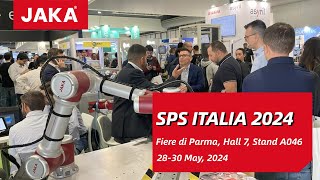 JAKA Highlights at SPS ITALIA 2024 [upl. by Ellerahs9]