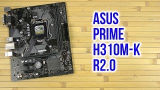 Распаковка Asus Prime H310MK R20 [upl. by Eadahc]