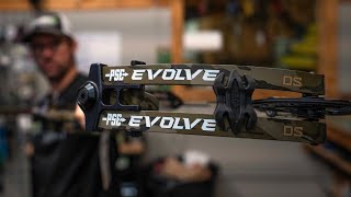 PSE Evolve 33  First impressions  SPEED TEST WITH HUNTING ARROWS 60 draw weight [upl. by Lenee]