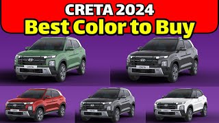 Hyundai Creta Colour Options  2024  Creta Best Color to Buy  creta2024 [upl. by Samuel]