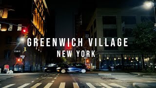 Greenwich Village New York 4K [upl. by Aeniah]