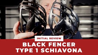 Initial review of the Black Fencer Steel Generation Type 1 Schiavona [upl. by Owen133]