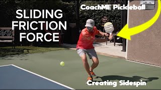 How To Master the Pickleball Sidespin Shot 😵‍💫  CoachME Pickleball [upl. by Arsuy]