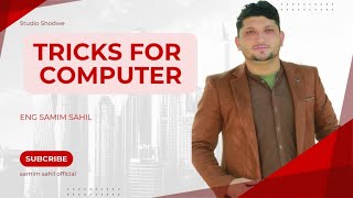 Amazing Tricks for computer by Eng Samim Sahil [upl. by Assilev]