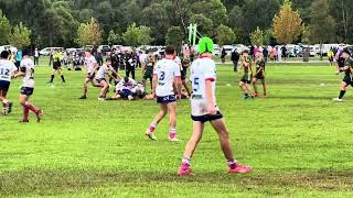 U15s Div 1 Windsor vs Hawkesbury  1st half [upl. by Jaco]