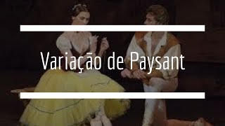 Dicas para a variação de PAYSANT  Ballet Giselle  Canal Cinco6sete8 [upl. by Asilegna]