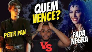 PETER PAN VS FADA NEGRA DE ONCE UPON A TIME  Quem VENCE essa BATALHA MORTAL [upl. by Gabor]