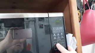 How to MUTE Chefman Microwave Oven Turn Off On Beep Beeping Sound Volume Control Touch Panel [upl. by Otir429]