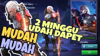 💯WorK  CARA CEPAT DAPAT SKIN LANGKA MOSCOV  HANYA 2 MINGGU [upl. by Soirtimid462]