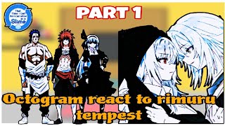 Octogram react to rimuru tempest  part 1  Gacha Reaction [upl. by Eniretak522]