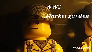 Lego stopmotion WW2 Market garden 1944 Sneak peek [upl. by Kelwen]