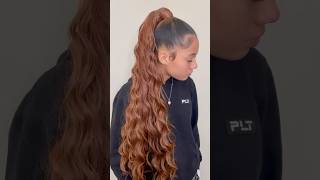 HIGH SLEEK PONYTAIL 🤩 viralshorts ponytailstyles stylist bookanappointment newcolour [upl. by Carlyn]