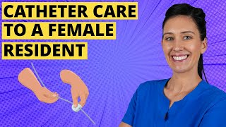 Catheter Care CNA Skill [upl. by Anecuza]