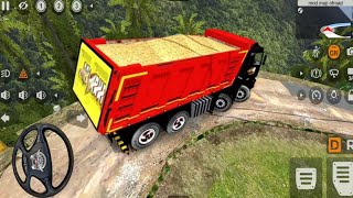 Material Transport Truck driving  off road game play [upl. by Isak]