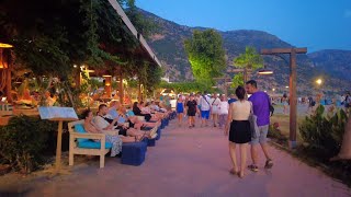 Exploring ölüdeniz Fethiye Street A Guided Evening Tour in 2023 🌃 [upl. by Cloe]