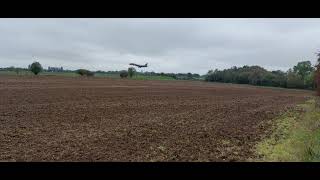 2x B1 Bombers landing at RAF Fairford [upl. by Ahsikit]