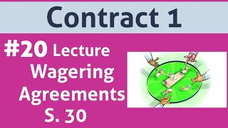 Indian Contract Act 1872 Wagering Agreement S30 [upl. by Tolkan59]