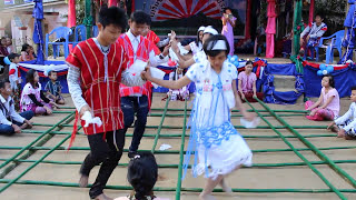 karen traditional dance awesome 2018 In Karen state [upl. by Niltiak]