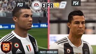 FIFA 19  PS3 VS PS4 GRAFICOS Y GAMEPLAY COMPARACION [upl. by Osman50]