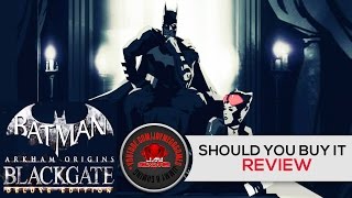 Batman Arkham Origins Blackgate  Deluxe Edition Review [upl. by Aridan]