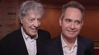 Tom Stoppard Joins the Cast of Travesties on Opening Night [upl. by Nauqad413]