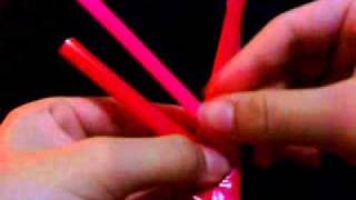 how to fold a straw heart [upl. by Nahtad]