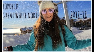 TOPDECK WINTER ADVENTURE  CANADA  KATEGOESGLOBAL [upl. by Lucrece]