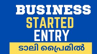 Business Started Entry with Cash in Tally Prime  Capital account Entry in Tally Prime [upl. by Berard]