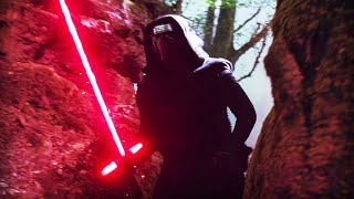 Kylo Ren Captures Rey  4K Ultra HD  Star Wars The Force Awakens [upl. by Ahsac]