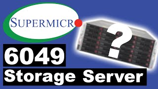 Supermicro 6049 SuperStorage Server  Explained [upl. by O'Neil114]