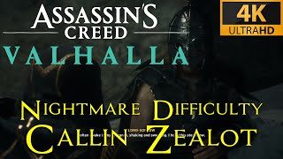 AC Valhalla  Callin Zealot  Nightmare Aesir difficulty playthrough [upl. by Zusman]