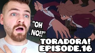 BEST ANIME FIGHT  TORADORA  Episode 16  New Anime Fan  REACTION [upl. by Andrei]