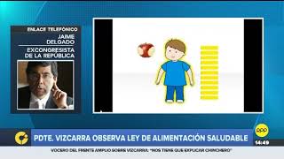 Gobierno observó el proyecto que modifica la Ley de Alimentación Saludable [upl. by Erdda]