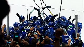 Watch Sedin twins combine for OT goal in Vancouver farewell [upl. by Esela232]