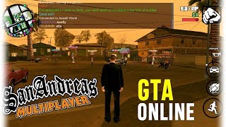 SAMP  GTA Online para Android Compativel com GTA LITE 47 [upl. by Siroval]