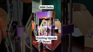 MIN Delta 3D Printer printing upside down [upl. by Althee235]