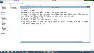Cách phân vùng USB bằng Bootice [upl. by Ecidnac]