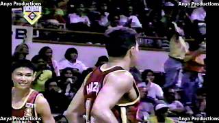 1997 PBA All Filipino Cup Gordons Gin Boars vs Alaska Milkmen at the Cuneta Astrodome REMASTERED [upl. by Poulter]