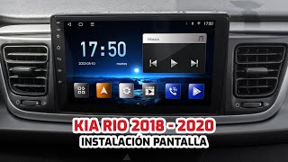 Kia Rio 2018  2020 Instalación de Pantalla con Carplay  GADGETSTYLE [upl. by Canale]