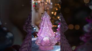 🎄 ✨ Christmas in rose 🩷🔥 Tendencia Navideña 2024 decoration christmastree christmas red xmas [upl. by Nyllek]