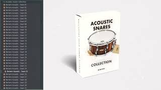 Acoustic Snares Collection  Snare Sample Pack [upl. by Oicam563]