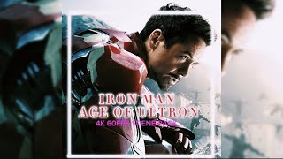 IRONMAN TWIXTOR FROM AVENGERS AGE OF ULTRON  4K  60FPS [upl. by Tobe]