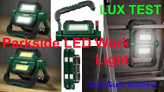 Parkside LED Work Light PBBK 4 A1 [upl. by Suoivatram330]