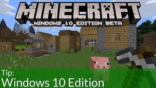 Minecraft Windows 10 Edition Beta [upl. by Erine]