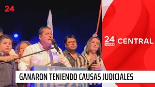 Ganaron la elección pero tienen causas judiciales pendientes  24 Horas TVN Chile [upl. by Ilarrold]